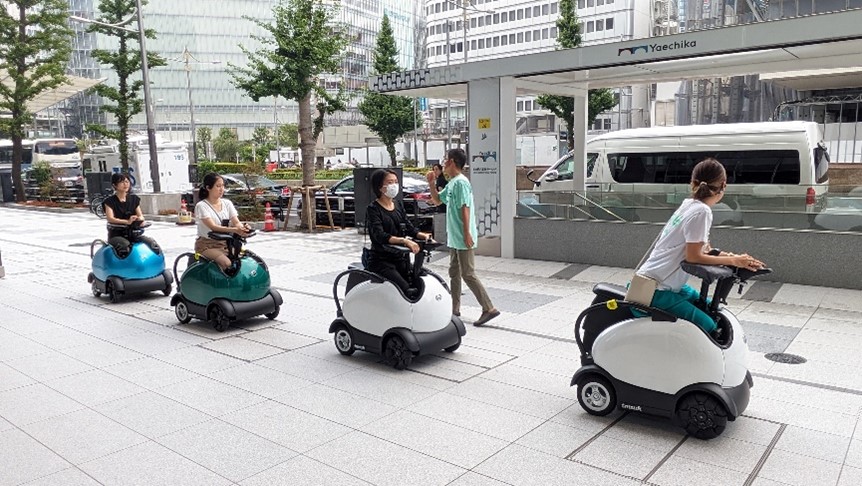 最新モビリティ “ロデム” に乗車してみました! | Central Tokyo for Tourism - 東京中央区オフィシャル観光ガイド