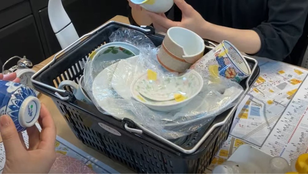 湖東焼　香炉　染付　金繕・金継ぎ用 湖東焼 香炉 染付 金繕・金継ぎ用